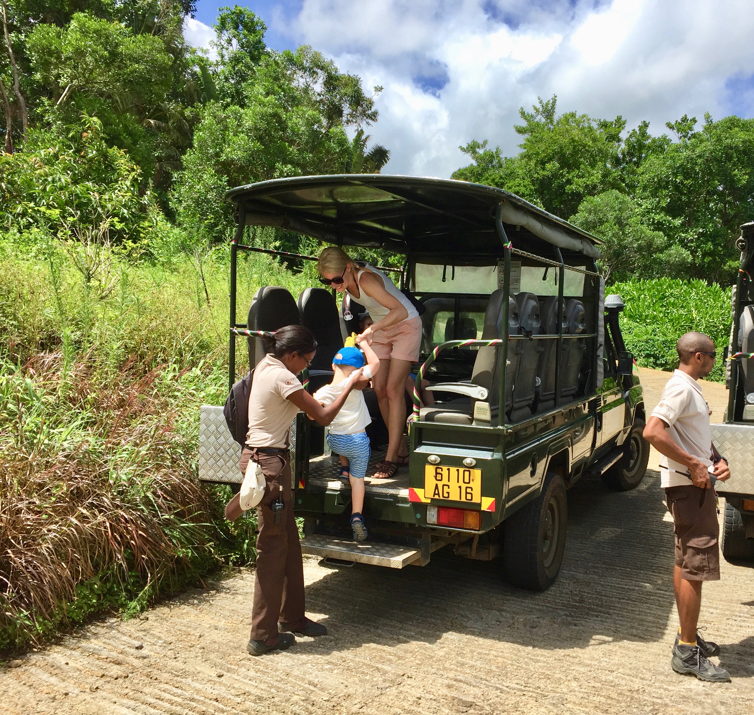 Ebony Forest Reserve utflykter på Mauritius med barn