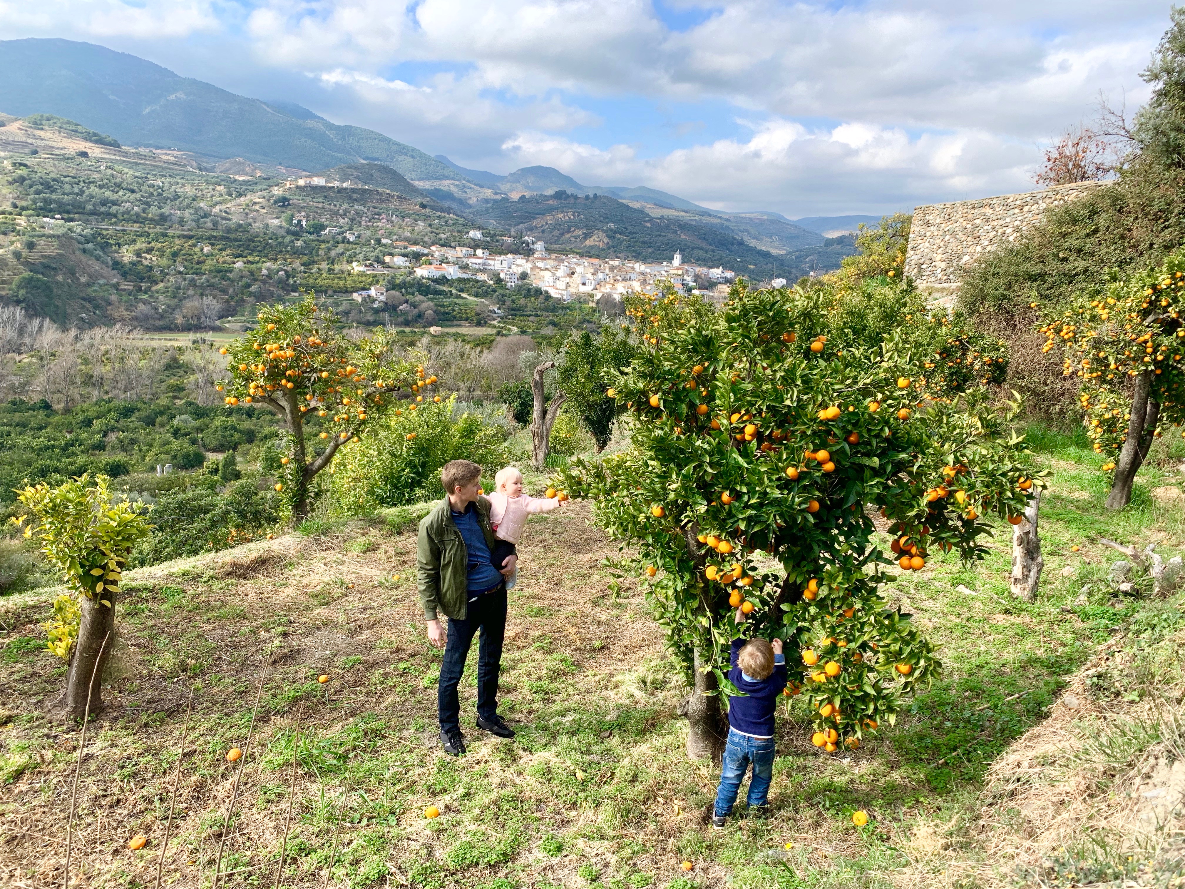 Almunecar with children