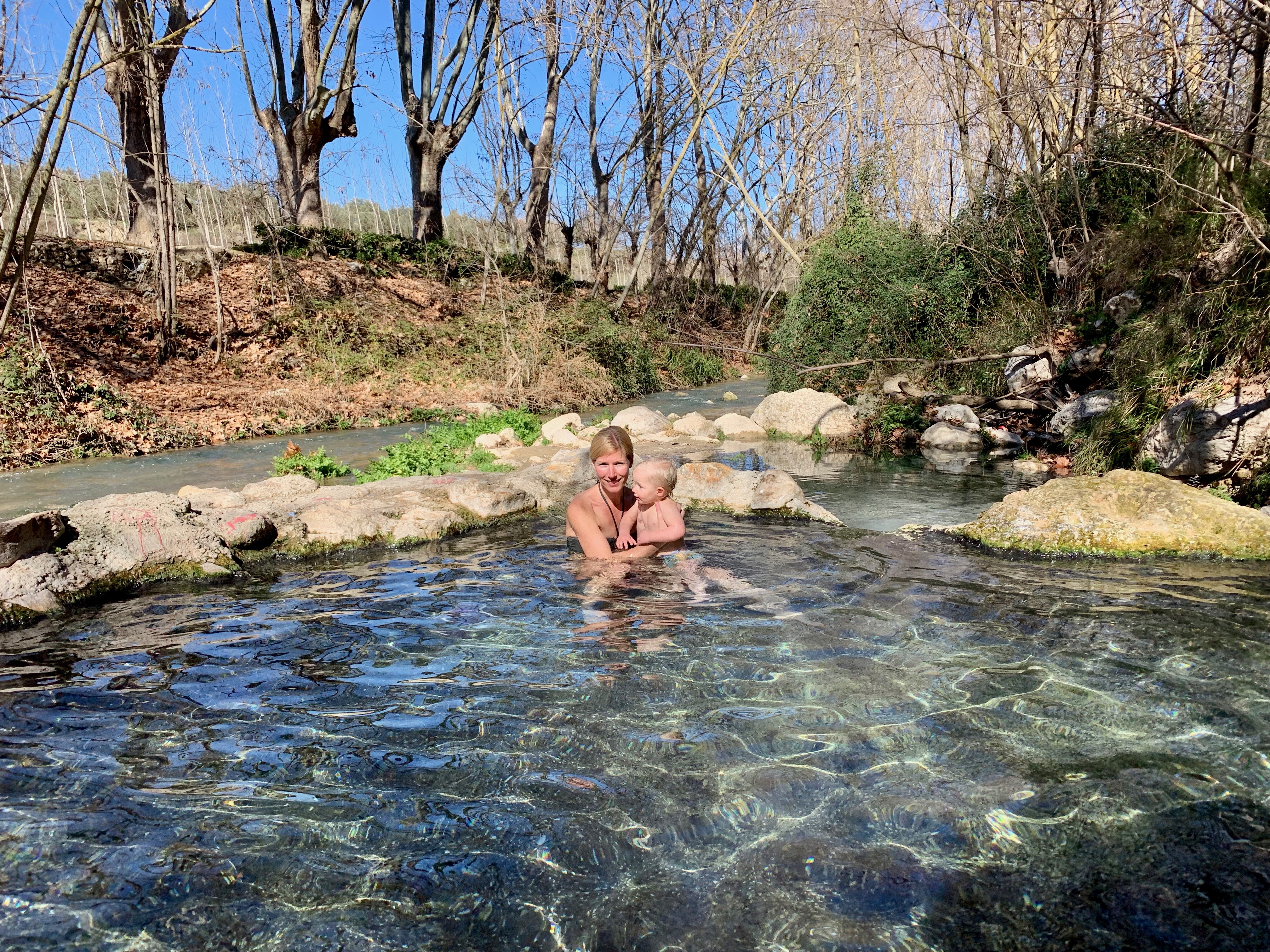 Hot springs in Alhama de Granada