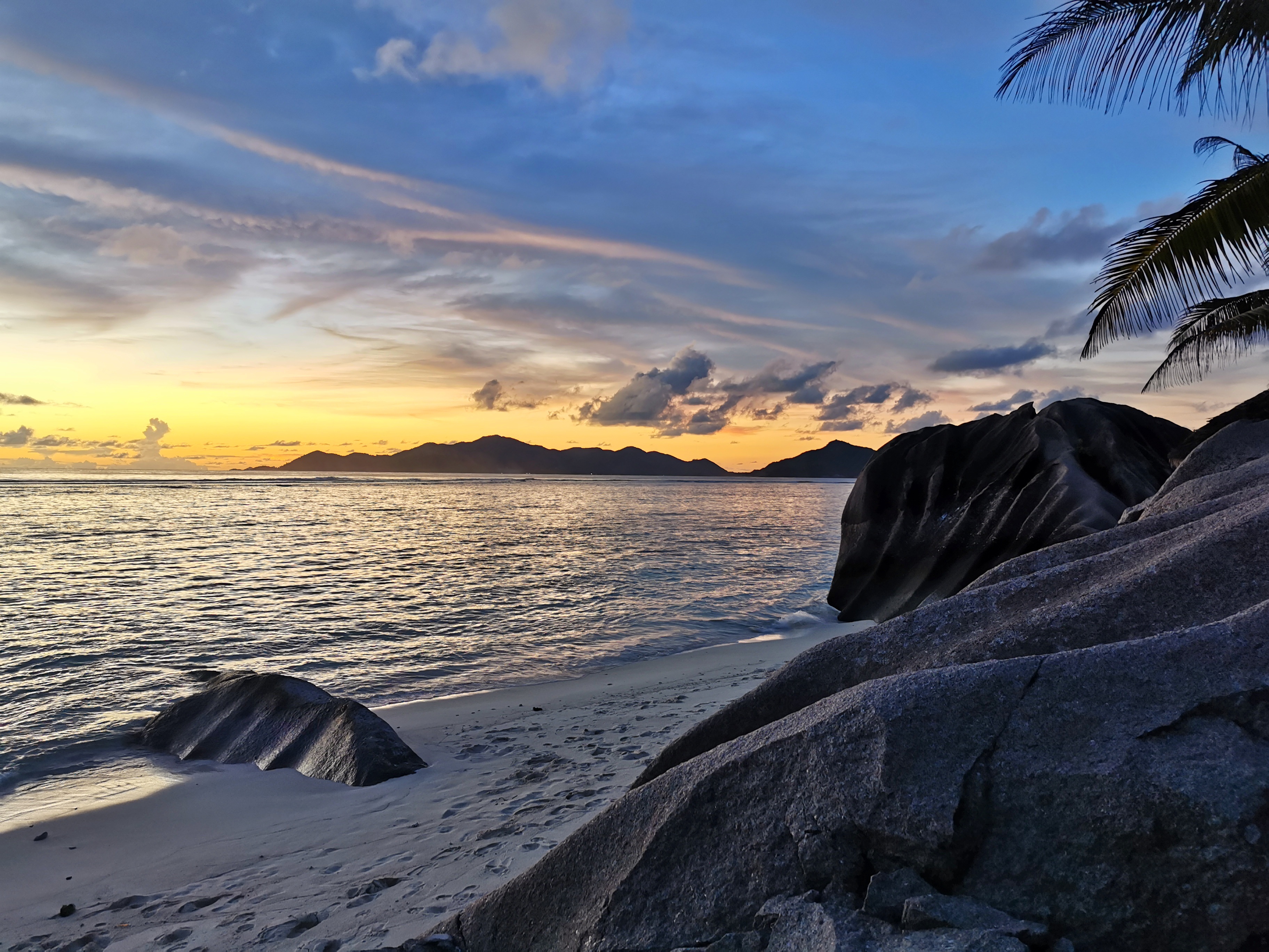 La Digue best sunset