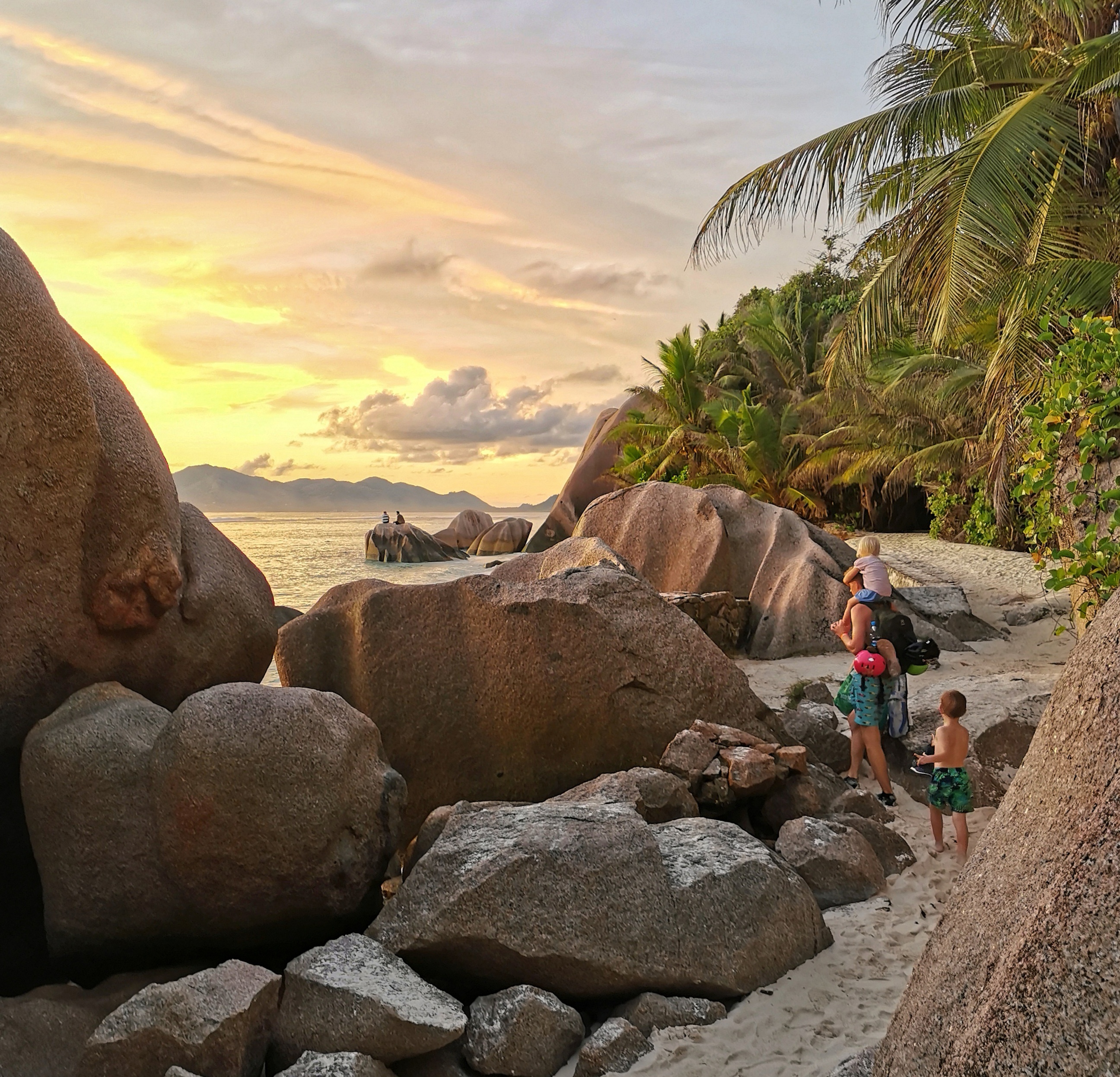 La Digue with kids